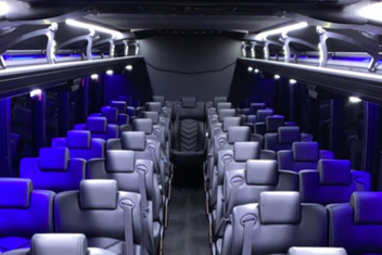 Norfolk Charter Bus Interior
