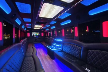 Norfolk Limousine Bus Interior