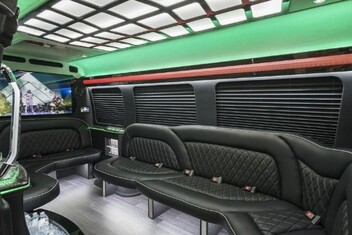 Norfolk Sprinter Party Bus Interior