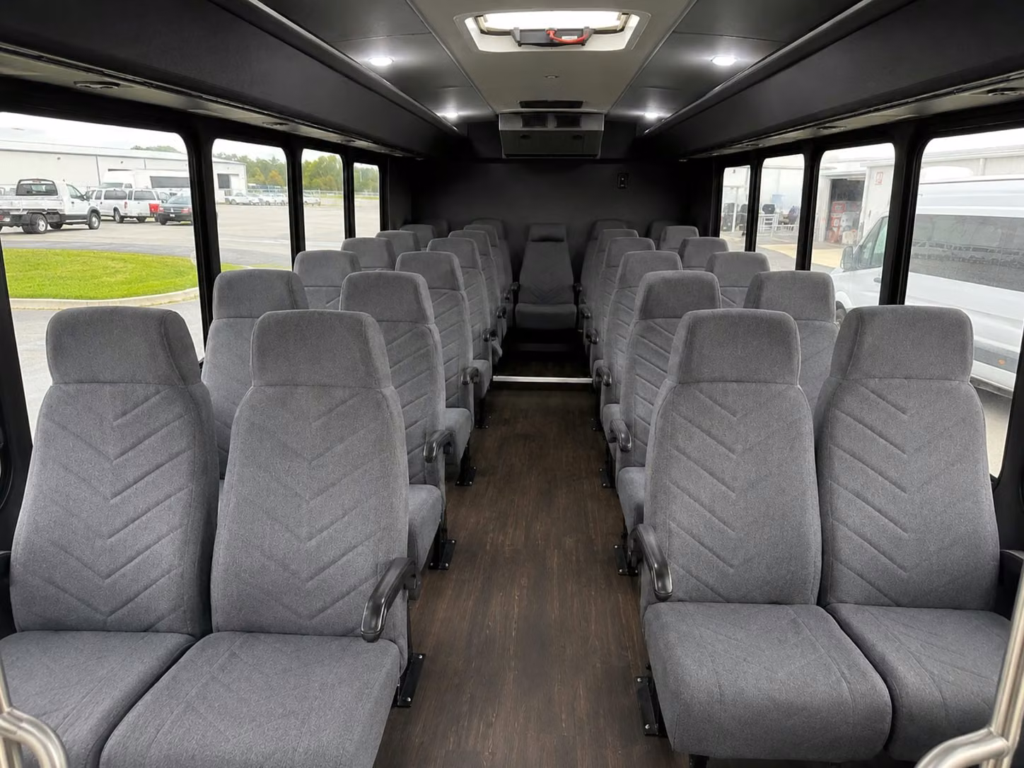 20 passenger minibus inside
