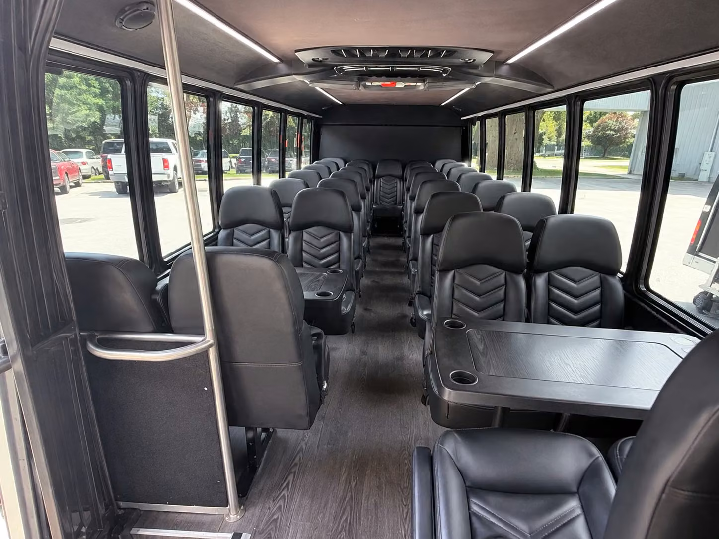 20 passenger minibus interior