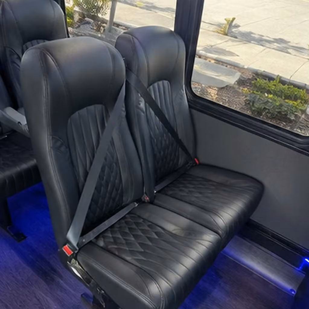 30 passenger minibus inside