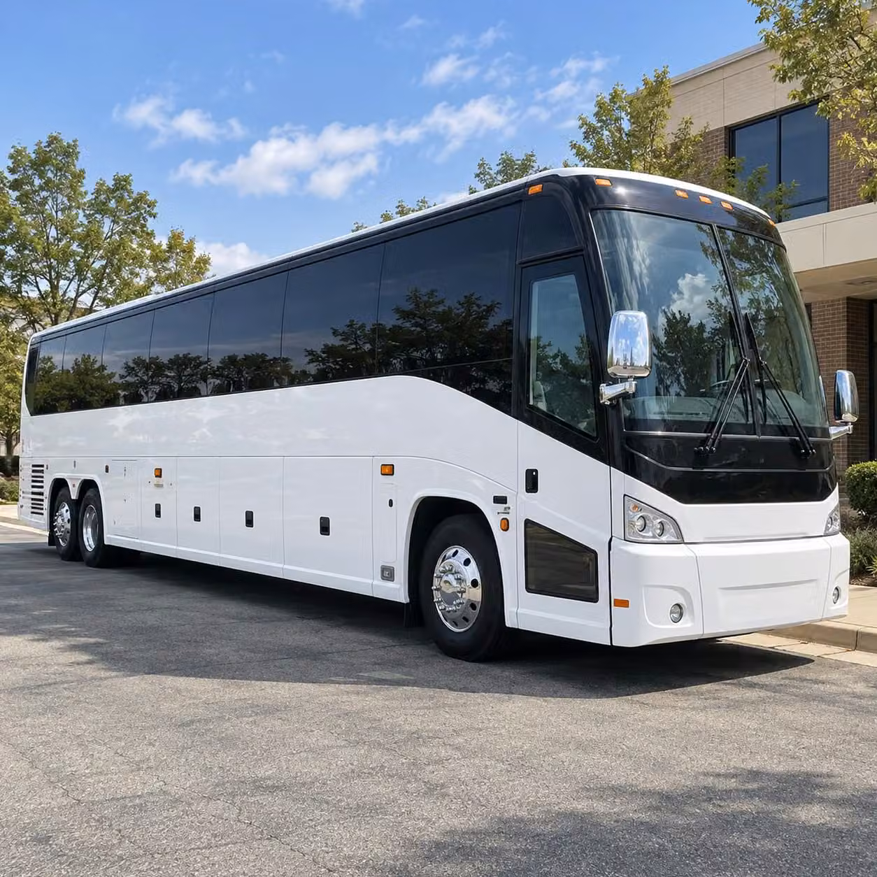 charter buses for large norfolk wedding guest lists
