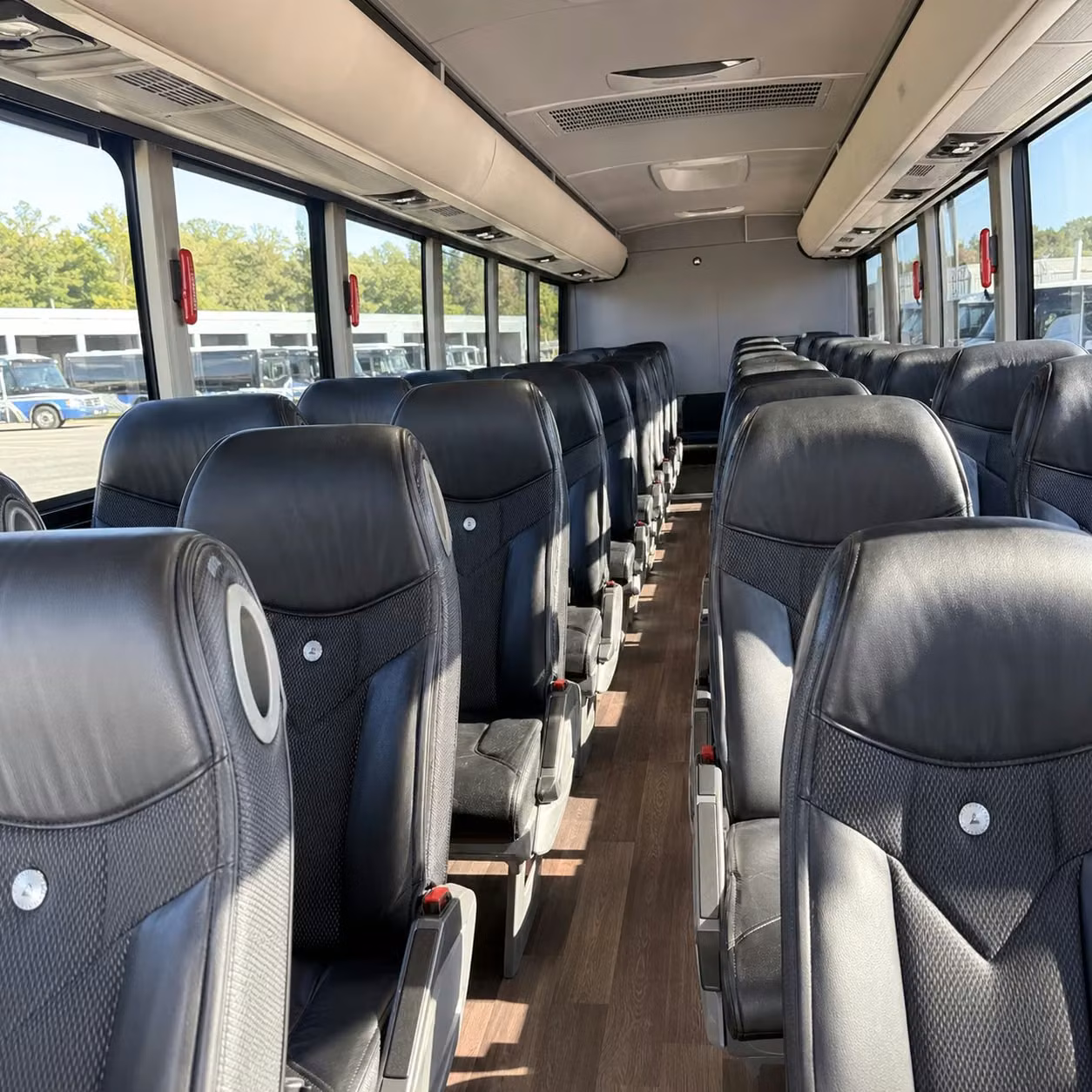 norfolk charter bus interior gallery