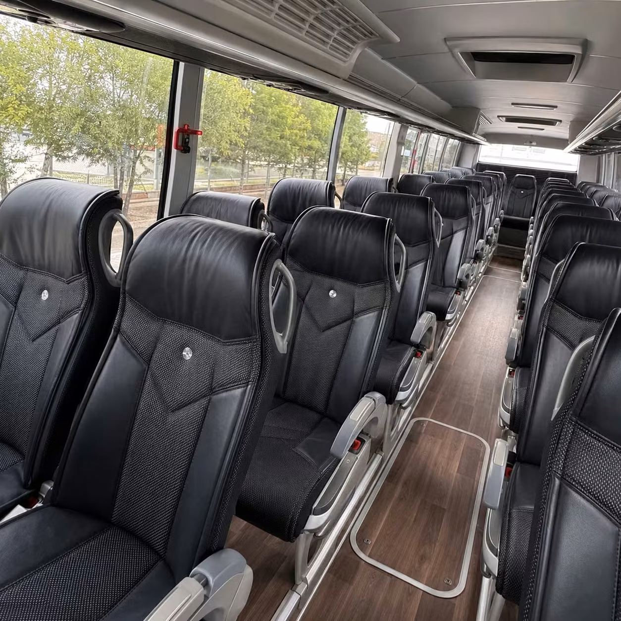norfolk charter bus rental inside