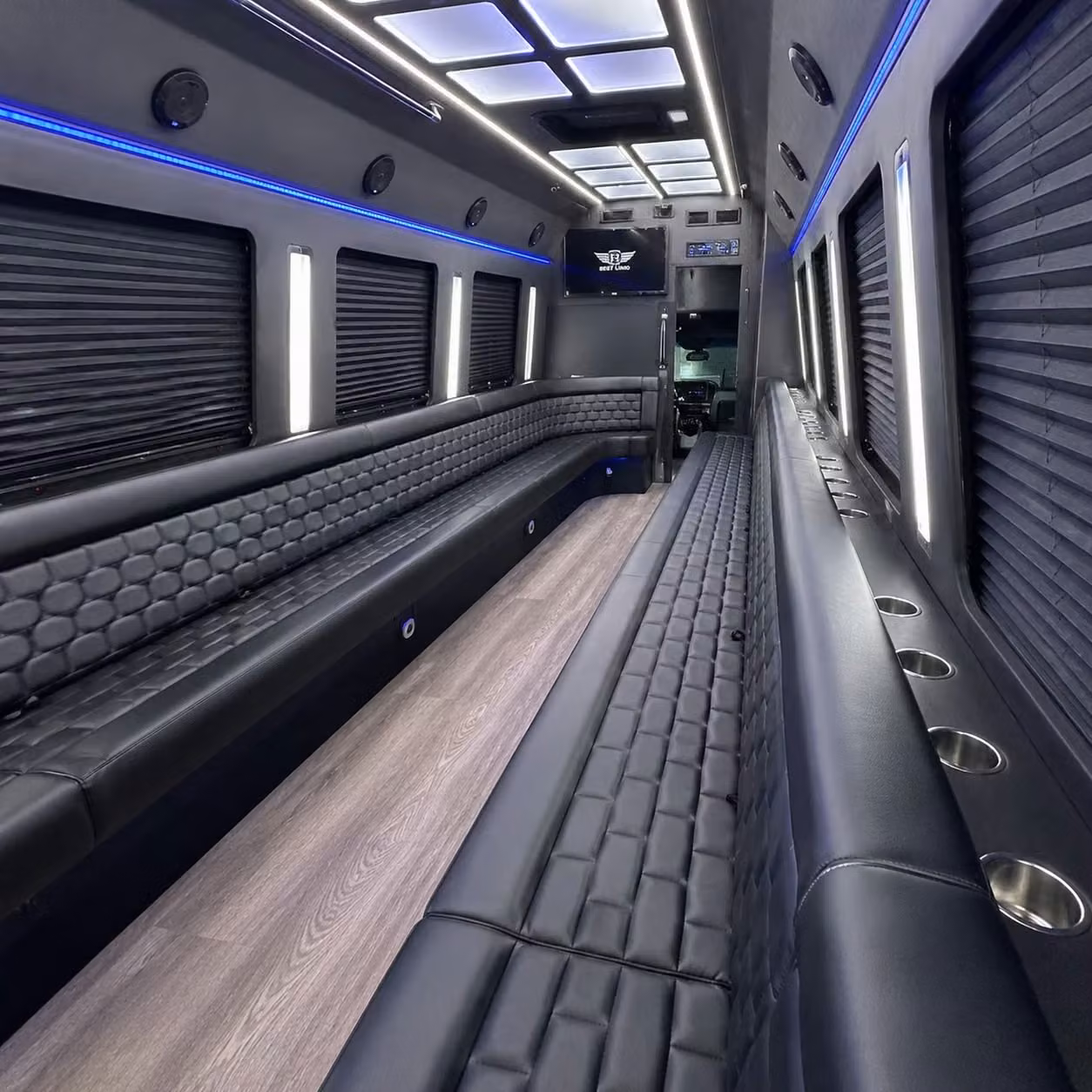norfolk wedding party bus rentals for the bridal party